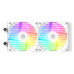 Водяное охлаждение для процессора ID-COOLING FX240 LCD WHITE