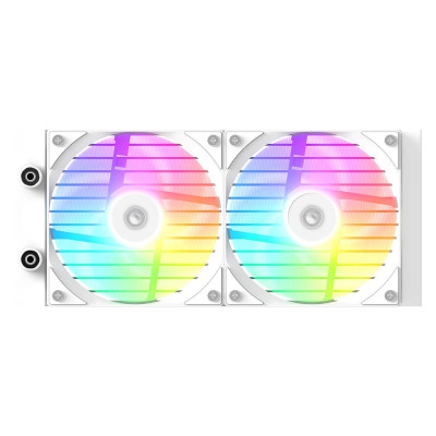 Водяное охлаждение для процессора ID-COOLING FX240 LCD WHITE