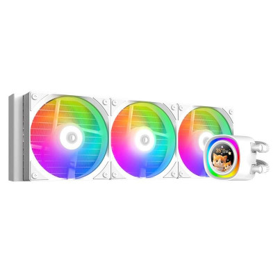 Водяное охлаждение для процессора ID-COOLING FX360 LCD WHITE