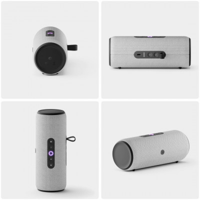 Умная колонка Яндекс Стрит серый