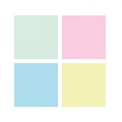 Стикеры бумажные самоклеющиеся Comix D5005, 76х76 мм., 400 л.