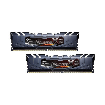 Комплект модулей памяти G.SKILL FlareX F4-3200C16D-32GFX DDR4 32GB (Kit 2x16GB) 3200MHz Комплект модулей памяти G.SKILL FlareX F4-3200C16D-32GFX DDR4 32GB (Kit 2x16GB) 3200MHz