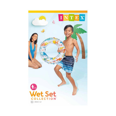 Надувной круг для плавания Intex 59241NP Надувной круг для плавания Intex 59241NP