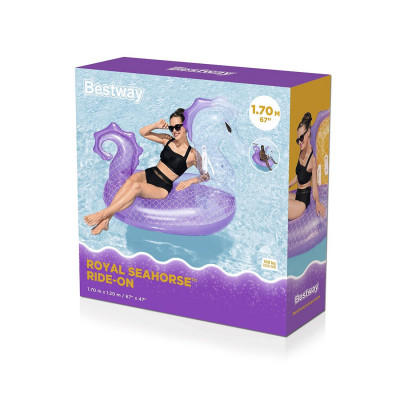 Надувная игрушка Bestway 41505 в форме морского конька для плавания