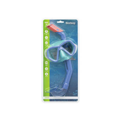 Набор для плавания Bestway 24023 в упаковке: маска, трубка