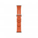 Кожаный сменный браслет Xiaomi Leather Quick Release Strap Coral orange