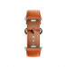 Кожаный сменный браслет Xiaomi Leather Quick Release Strap Coral orange