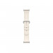 Кожаный сменный браслет Xiaomi Leather Quick Release Strap Cream white