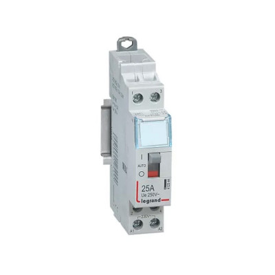 Модульный контактор Legrand 412544 2НО 25А CX³ 230В AC с рукояткой
