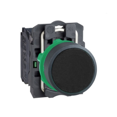 Кнопка SE XB5AA21 22мм с возвратом черная Кнопка SE XB5AA21 22мм с возвратом черная