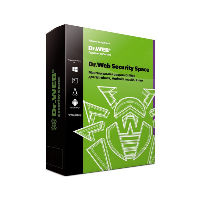 Антивирус Dr.Web Security Space для мобильных устройств 12М 1 шт новая лицензия Антивирус Dr.Web Security Space для мобильных устройств 12М 1 шт новая лицензия