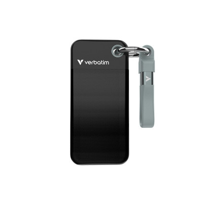 Внешний SSD диск Verbatim Pocket SSD 32194 2TB Чёрный Внешний SSD диск Verbatim Pocket SSD 32194 2TB Чёрный
