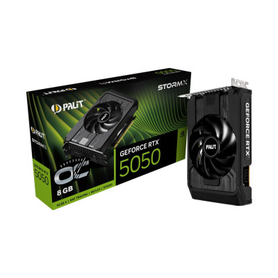 Видеокарта PALIT RTX5050 STORMX OC 8G (NE65050T19P1-GB2070F) Видеокарта PALIT RTX5050 STORMX OC 8G (NE65050T19P1-GB2070F)