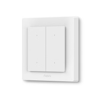 Настенный выключатель двухклавишный Aqara Light Switch H2 EU (4Buttons, 2Channel)