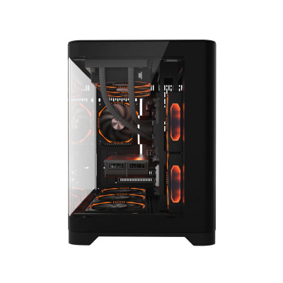 Компьютерный корпус 1STPLAYER UV6 BLACK без Б/П