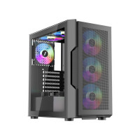 Компьютерный корпус 1STPLAYER T7-P BLACK без Б/П