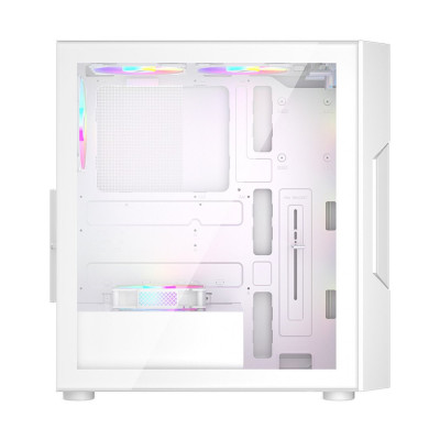 Компьютерный корпус 1STPLAYER T7-P WHITE без Б/П Компьютерный корпус 1STPLAYER T7-P WHITE без Б/П