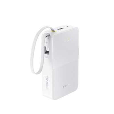 Портативный внешний аккумулятор Baseus EnerFill FC51 Bipow2 Pro 20000mAh 22.5W White (E0027700) Портативный внешний аккумулятор Baseus EnerFill FC51 Bipow2 Pro 20000mAh 22.5W White (E0027700)