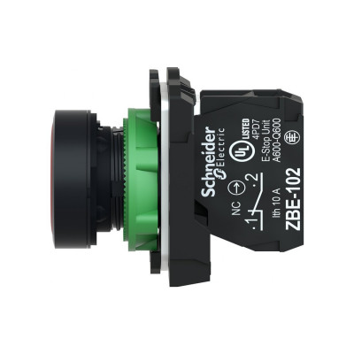 Кнопка SE XB5AA42 22мм с возвратом красная