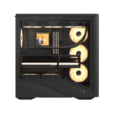 Компьютерный корпус Formula V Air Power G9 DUO PA Black без Б/П