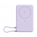 Портативный внешний аккумулятор Xiaomi Magnetic Power Bank 10000 with Built-in Stand Purple