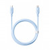 Интерфейсный кабель Baseus Silky Type-C to iP 20W 1m Blue (P10377700313-00)