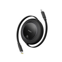 Интерфейсный кабель Baseus Free2Pull Mini USB-C to USB-C 100W 2m Black (P10364500113-01) Интерфейсный кабель Baseus Free2Pull Mini USB-C to USB-C 100W 2m Black (P10364500113-01)