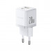 Адаптер питания Baseus Palm C+U 20W White(P10111608213-00)