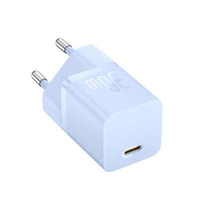 Адаптер питания Baseus GaN5 (mini) 1C 30W Blue (P10110902313-00)