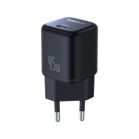 Адаптер питания Baseus PicoGo GaN 1C 45W Black (P10176800123-00)