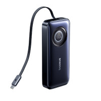 Портативный внешний аккумулятор Baseus EnerCore CR11 20000mAh 67W Black (E0027H00) Портативный внешний аккумулятор Baseus EnerCore CR11 20000mAh 67W Black (E0027H00)