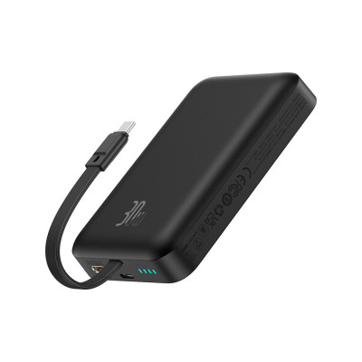 Портативный внешний аккумулятор Baseus Magnetic Mini 10000mAh 30W Black (P1002210B113-00) Портативный внешний аккумулятор Baseus Magnetic Mini 10000mAh 30W Black (P1002210B113-00)