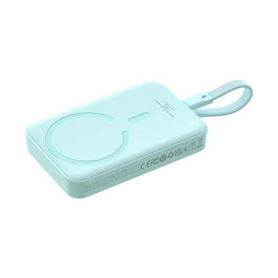 Портативный внешний аккумулятор Baseus Magnetic Mini 10000mAh 30W Blue (P1002210B333-00) Портативный внешний аккумулятор Baseus Magnetic Mini 10000mAh 30W Blue (P1002210B333-00)