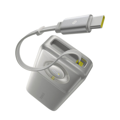 Портативный внешний аккумулятор Baseus Free2Pull 20000mAh 65W Gray (P10073700843-00) Портативный внешний аккумулятор Baseus Free2Pull 20000mAh 65W Gray (P10073700843-00)