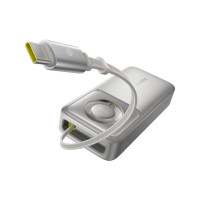 Портативный внешний аккумулятор Baseus Free2Pull 20000mAh 65W Gray (P10073700843-00) Портативный внешний аккумулятор Baseus Free2Pull 20000mAh 65W Gray (P10073700843-00)