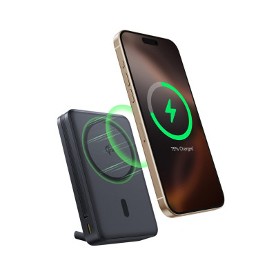 Портативный внешний аккумулятор Baseus Nomos Qi2 10000mAh 45W Black (P10078800123-01) Портативный внешний аккумулятор Baseus Nomos Qi2 10000mAh 45W Black (P10078800123-01)