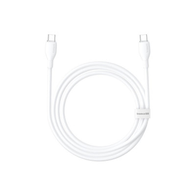 Интерфейсный кабель Baseus Ultra-Fast USB-C to USB-C 100W 1m Stellar White (P10376302222-03)
