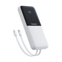Портативный внешний аккумулятор Baseus Lipow 10000mAh 22.5W White (P10079101213-00) Портативный внешний аккумулятор Baseus Lipow 10000mAh 22.5W White (P10079101213-00)
