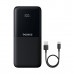 Портативный внешний аккумулятор Baseus Lipow Dual-Cable 10000mAh 22.5W Black (P10079101123-00) Портативный внешний аккумулятор Baseus Lipow Dual-Cable 10000mAh 22.5W Black (P10079101123-00)