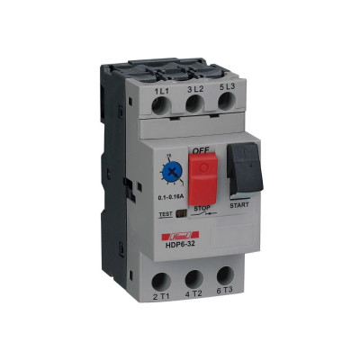Авт. выкл. защиты двигателя Himel HDP6, 32A, 24..32 A Авт. выкл. защиты двигателя Himel HDP6, 32A, 24..32 A