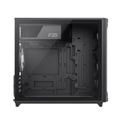 Компьютерный корпус Gamemax F35 BW Black без Б/П