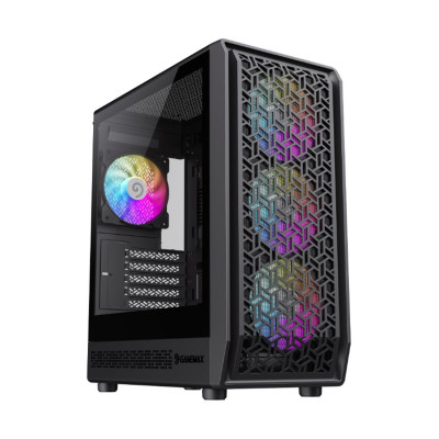 Компьютерный корпус Gamemax Forge COC Black без Б/П Компьютерный корпус Gamemax Forge COC Black без Б/П