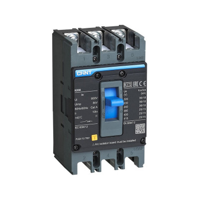 Автоматический выключатель CHINT NXM-250S/3Р 225A 36кА