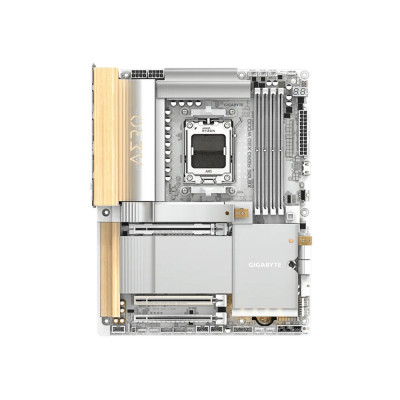 Материнская плата Gigabyte X870E AERO X3D WOOD