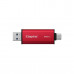 Внешний SSD диск Kingston 512GB Dual Portable Красный