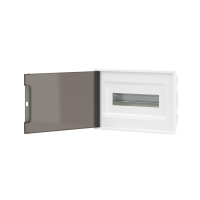 Щиток встраиваемый FRAME белый DKC F12B1WD 12 модулей с тонированной дверцей