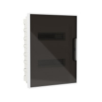 Щиток встраиваемый FRAME белый DKC F24B1WD 24 модуля с тонированной дверцей