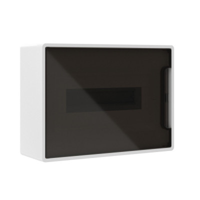 Щиток настенный FRAME белый DKC F12W1WD 12 модулей с тонированной дверцей