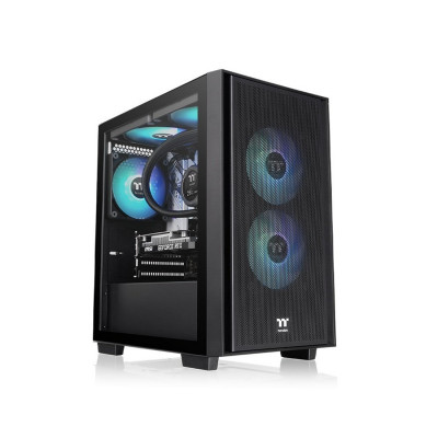 Компьютерный корпус Thermaltake Versa H16 Black без Б/П