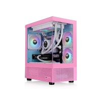 Компьютерный корпус Thermaltake View 170 TG Bubble Pink без Б/П Компьютерный корпус Thermaltake View 170 TG Bubble Pink без Б/П